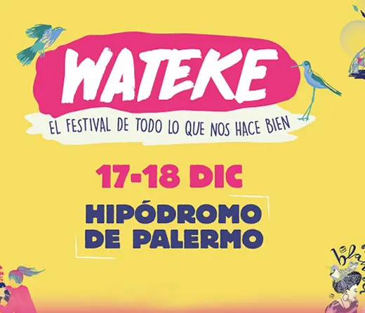 El festival Wateke llega al Hipdromo de Palermo, con cierre de Diego Torres